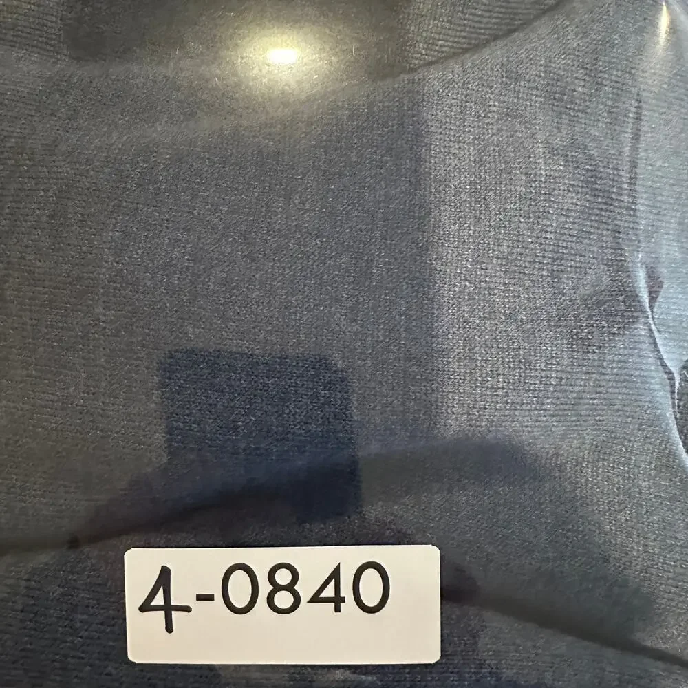Joseph Abboud 100 Merino Wool Sweater XL Blue Quarter Zip Preppy Minimalist EUC